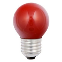 Round lamp 25W 230V E27 red 40275