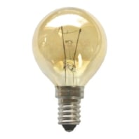 Round lamp 40W 235V E14 Gold 40689