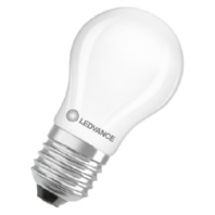 LED-Tropfenlampe E27 827, frosted LEDCl.P25FP1.8W827F