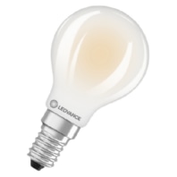 LED-Tropfenlampe E14 827, frosted LEDCl.P40FEFclass