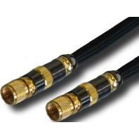Coax patch cord F connector 1,5m BF15