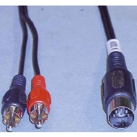 AV patch cord 1,5m B25