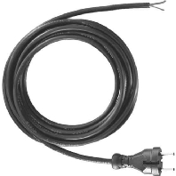 Power cord/extension cord 2x1mm 3m 241.175