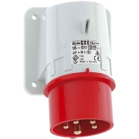 Mounted CEE-plug 32A 4p 6h 2663