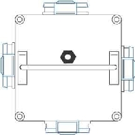 CEE-Socket combination hangable IP44 57092