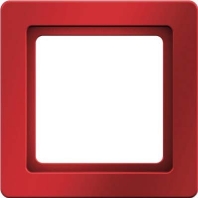 Frame 1-gang red 10116062