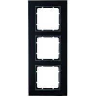 Glasrahmen schwarz 3fach 10136616