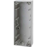 Surface mounted housing 3-gang black 10438935