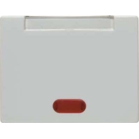 Cover plate for switch/push button white 14150269