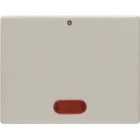 Cover plate for switch/push button white 14170002