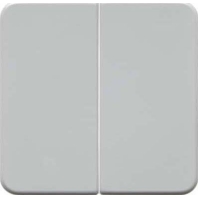 Cover plate for switch/push button white 155209