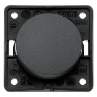 2-pole switch built-in anthracite 936522505