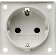 SCHUKO-Steckdose sw/matt Erh.Ber�hrungsschutz 947792503