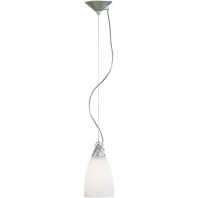 Pendelleuchte A60 60W ti-si opal 21131 ti/si