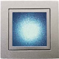 LED-Wand-EB-Leuchte alu Power-LED bl, 1W P3730B