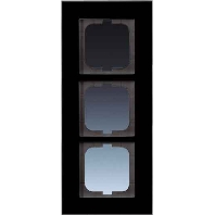 Rahmen 3-fach schwarz, Glas 1723-825