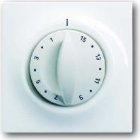 Cover plate for time switch white 1770-74
