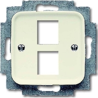 Zentralscheibe ws fr 2 Modular Jack 2561-02-212