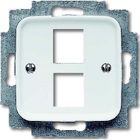 Zentralscheibe aws fr 2 Modular Jack 2561-02-214