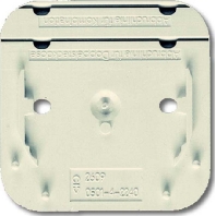 Base plate f. flush mounted installation 2609 AP