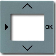 Zentralscheibe meteor/gr f.Timer-Bedienelem. 6435-803