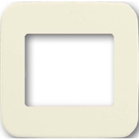 Cover plate for time switch cream white 6476-212