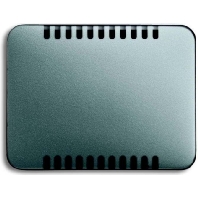 Cover plate for switch titanium 6541-266