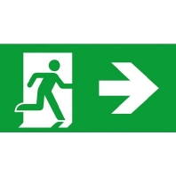 Pictogram for emergency luminaire 155-000-211