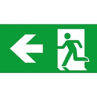 Pictogram for emergency luminaire 155-000-212