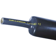 Shrink tubing with adhesive, SRH2 22-6/1000 black