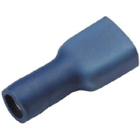 Flachsteckhlse 1,5-2,5mmq blau iso. 18 0242