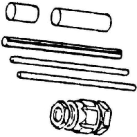 Finish set for heating cable 19-400100