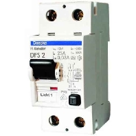 Residual current breaker 2-p DFS2 025-2/0,50-A