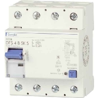 Residual current breaker 4-p DFS40634/0,30BSKV500