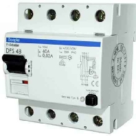 Residual current breaker 4-p DFS4 063-4/0,03-B NK