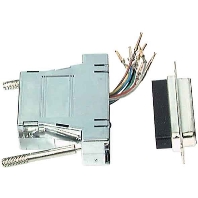 Modular-Adapter geschirmt DB09 Buchse/RJ45 ETM23067