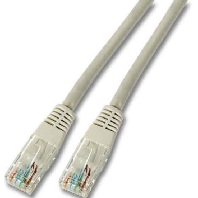 Patchkabel Cat.5E 2xRJ45 mit UTP K8456.0,5m gr