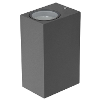 Wandleuchte 230V GU10 2x11W IP44 637315 dgr