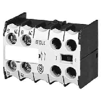 Auxiliary contact block 2 NO/0 NC 20DILE
