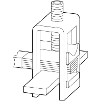 Sammelschienenklemme f. CU 12x5 K12X5-1