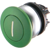 Mushroom-button actuator green IP67 M22-DRP-G-X1