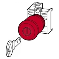 Not-Aus-Schlsseltaster 1, Front M22-PVS/K01