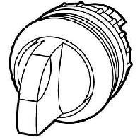 Leuchtwahltaste m.Knebelg. 3 Stell.,blau M22-WLK3-B