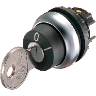 Key actuator black IP65 M22-WS-MS2