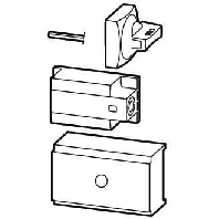 Hauptschalterbausatz seitlich links rot NZM1-XSR-L