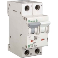 LS-Schalter m.Beschrift. B 20A, 1p+N PXL-B20/1N