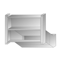 Letterbox 1-fold Silver BDT-1/1-L