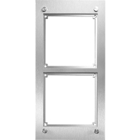 Mounting frame for door station 2-unit FMU-2/1EM
