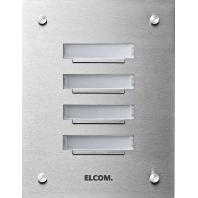 Push button panel door communication KVM-4/1