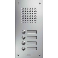 Push button panel door communication TVG-3/1 eds
